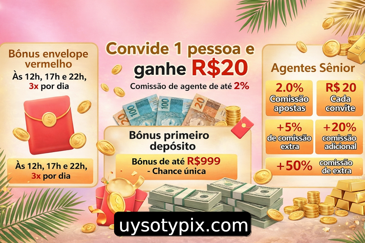 Banner do Bônus do Casino uysoty