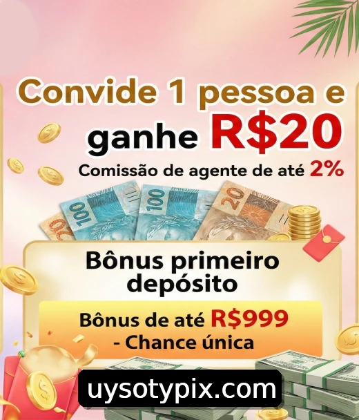 Bônus ao se registrar no uysoty